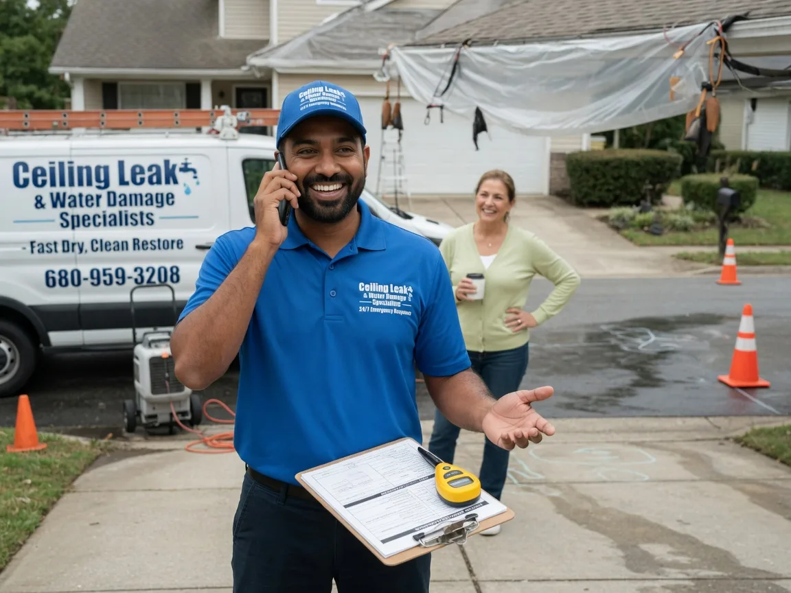 Ceiling Leak Cleanup Boiling Springs, SC FAQs